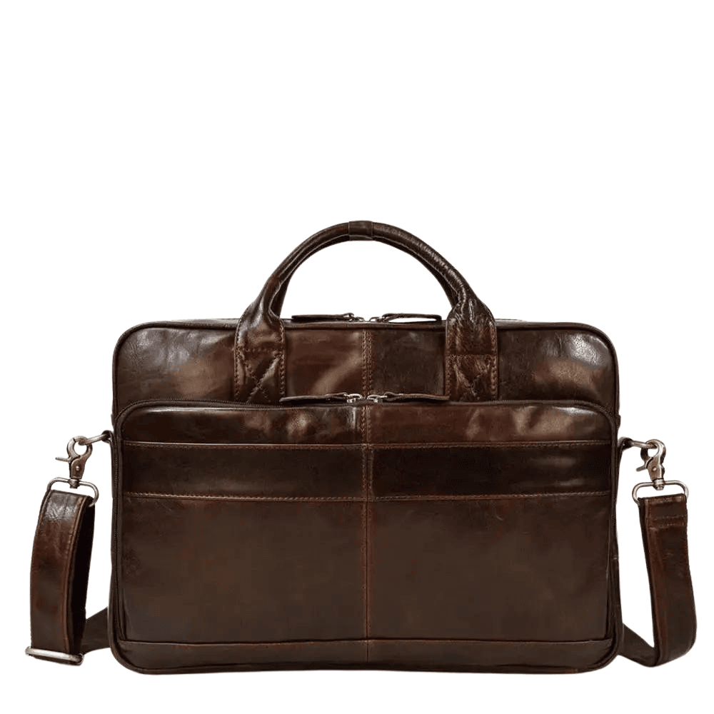 Signature Executive Leather Briefcase