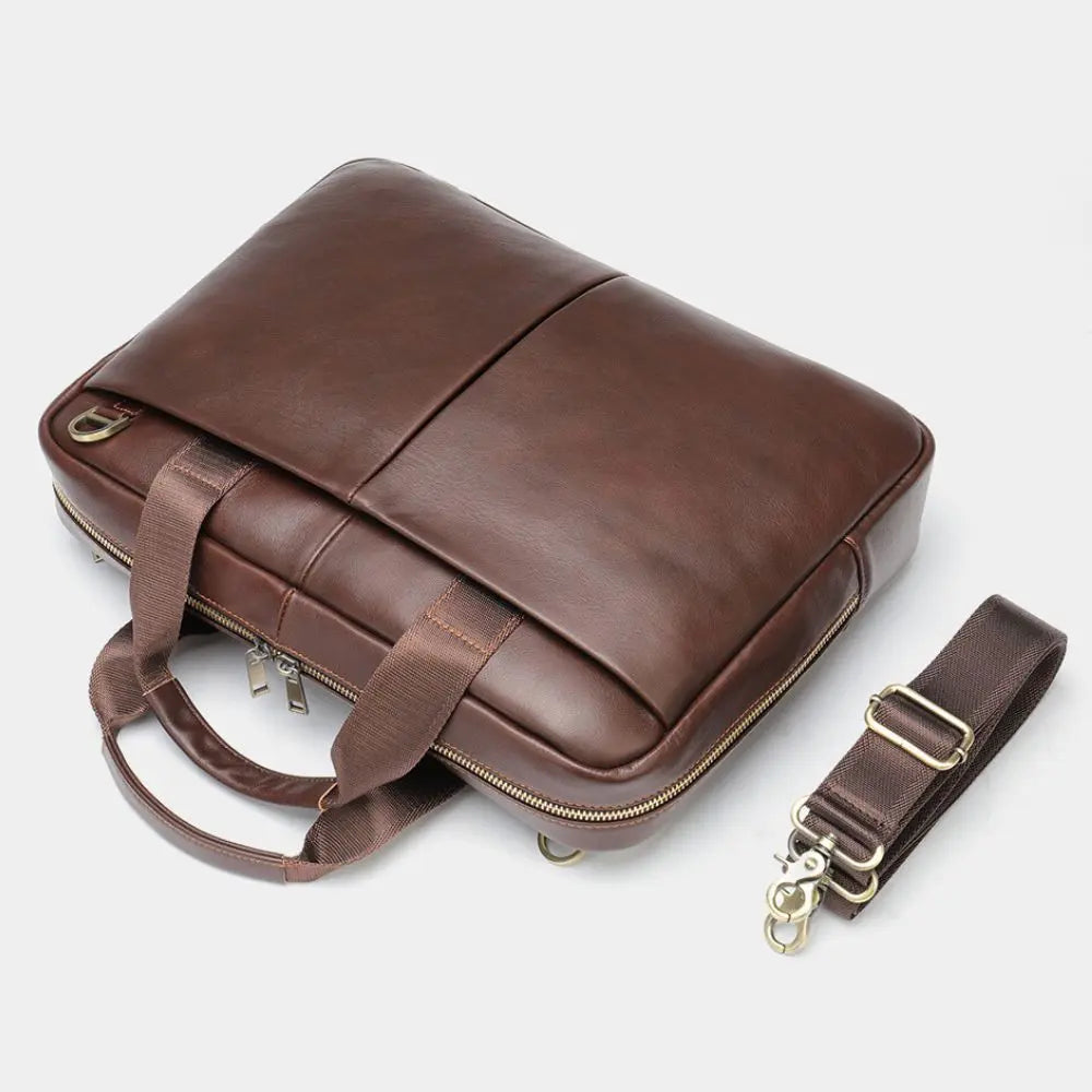 Ascend Executive Leather Briefcase