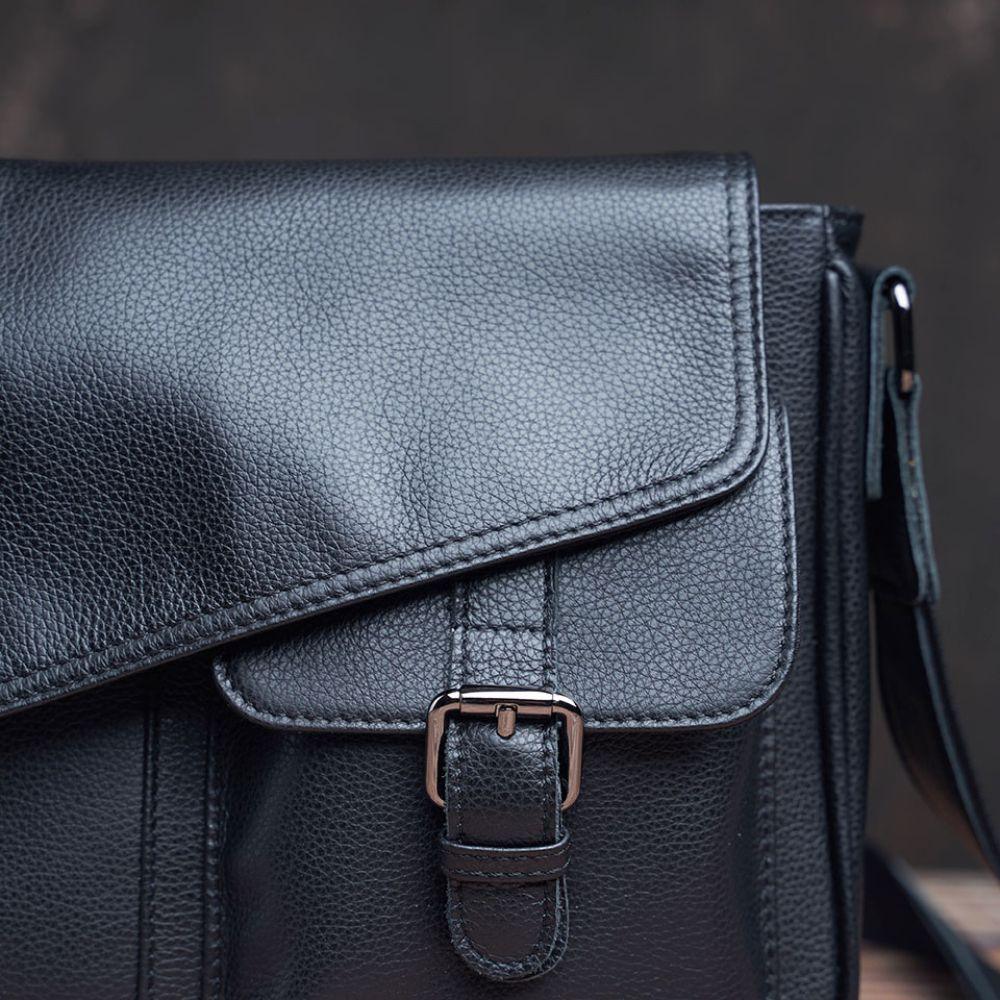 Executive Leather Messenger Bag