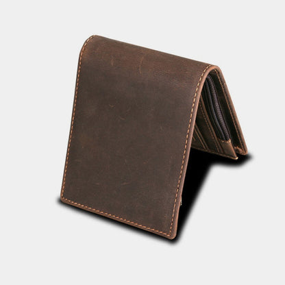 RFID Handmade Leather Men's Wallet