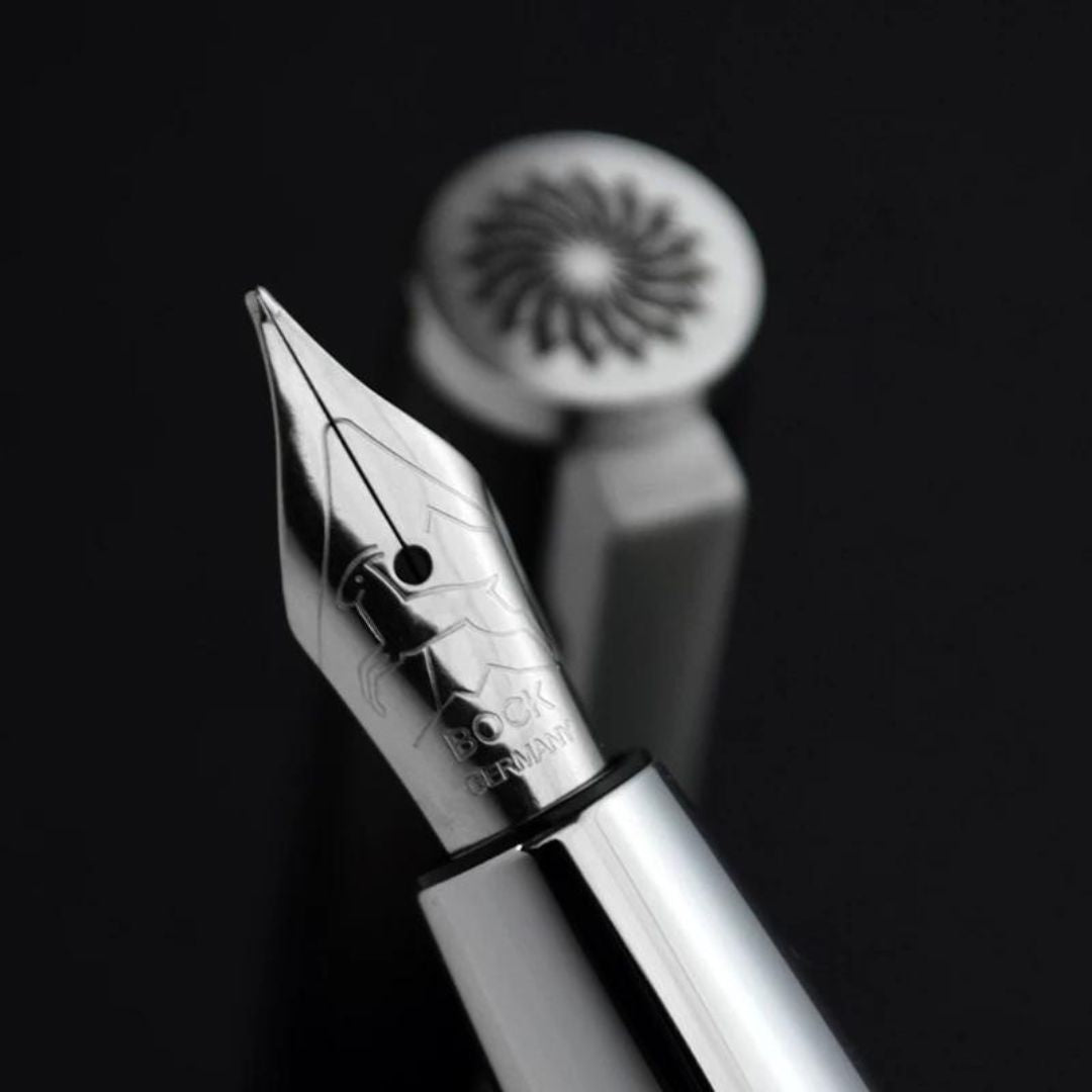 Executive Steel Fountain Pen