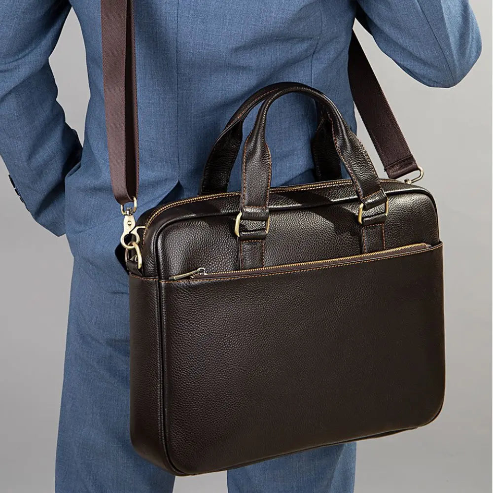 Atlas Leather Executive Briefcase