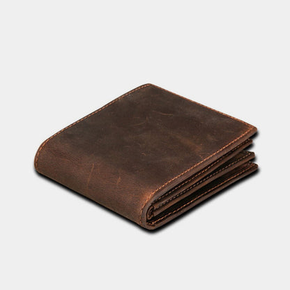 RFID Handmade Leather Men's Wallet