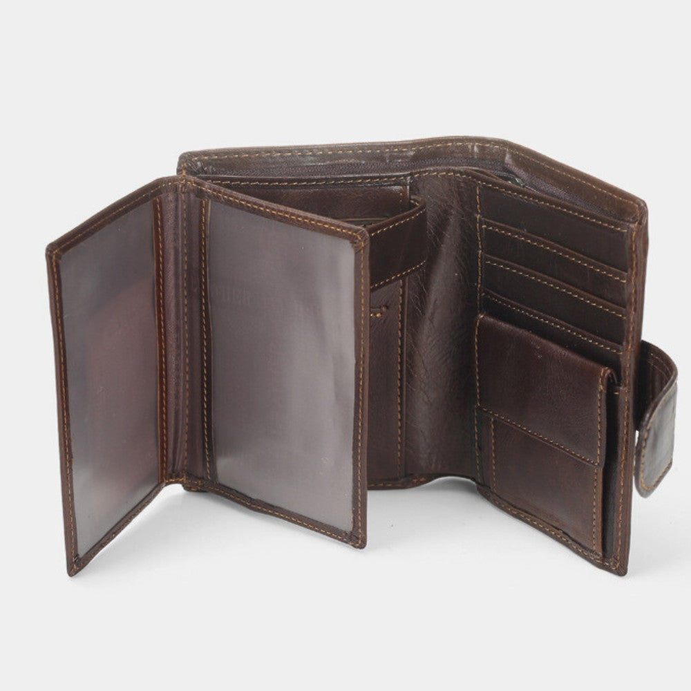 Men's Short Genuine Leather Wallet