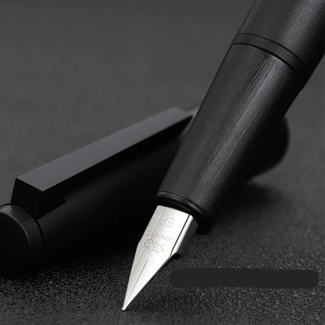 Silver Black Fountain Pen