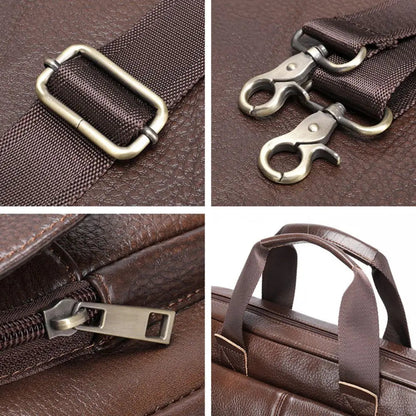 Elegance Genuine Leather Briefcase