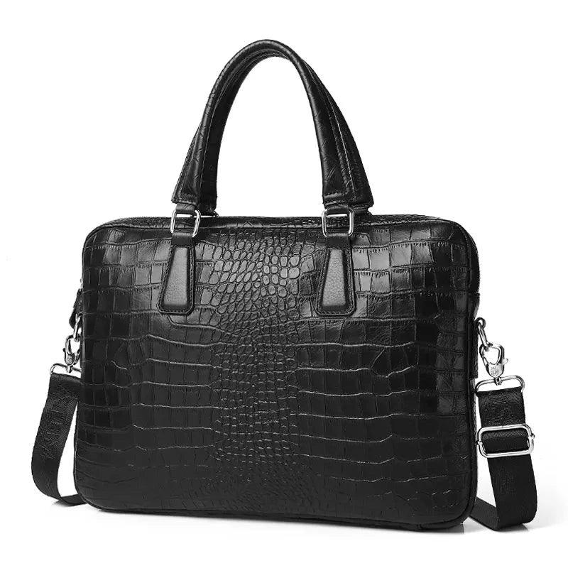 Crocodile Leather Briefcase