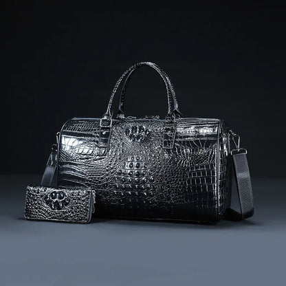 Men's Crocodile Leather Bag