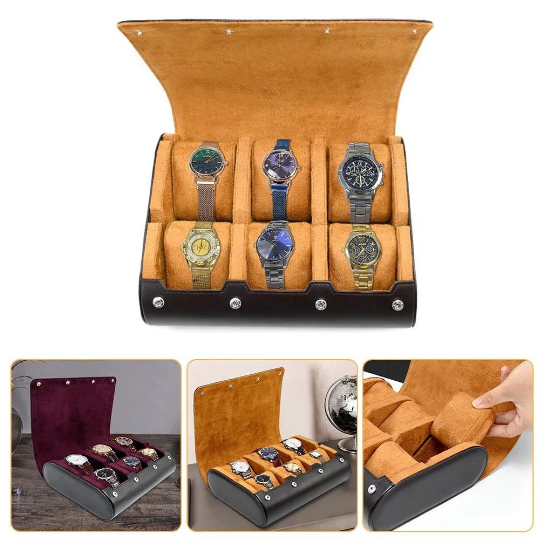 Medium Leather Watch Case