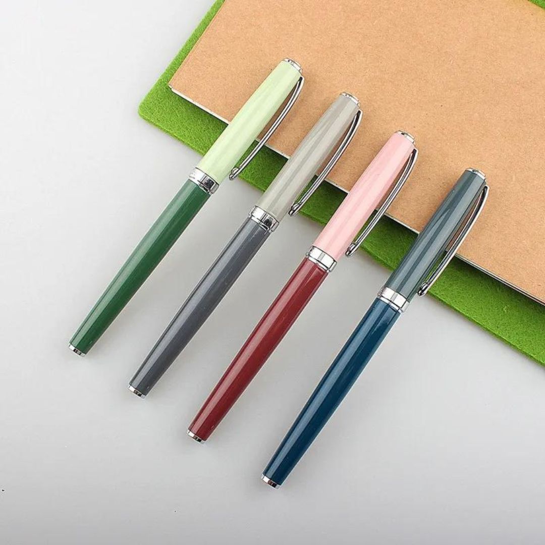 Aurora Metallic Fountain Pen 