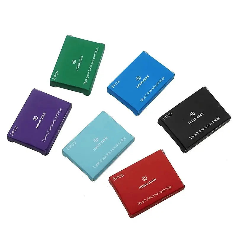 Colored Ink Cartridges for Fountain Pen