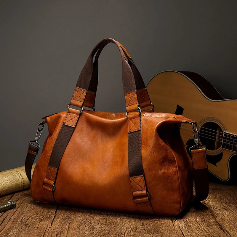 Leather Travel Bag