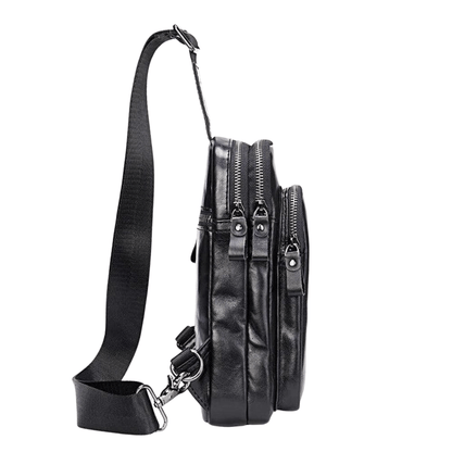 Men's Shoulder Bag All Black