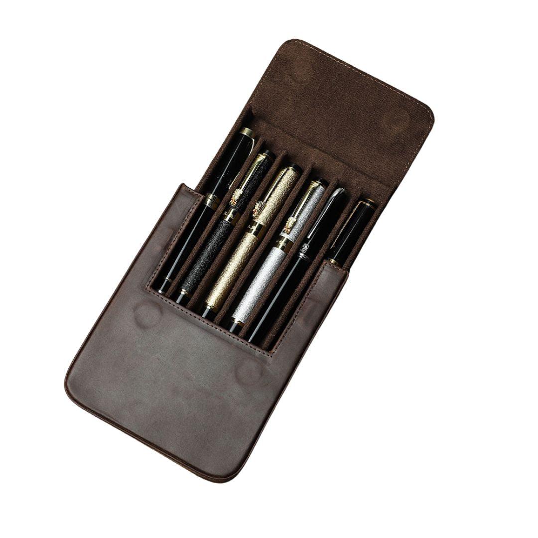 Medium Leather Pen Case