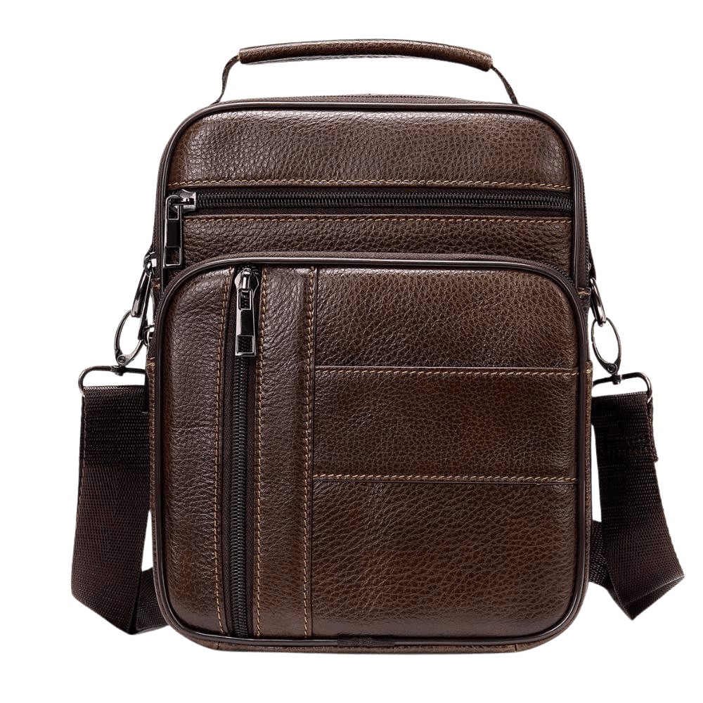 Basic Leather Crossbody Bag