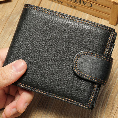 Men's Small Genuine Leather Wallet