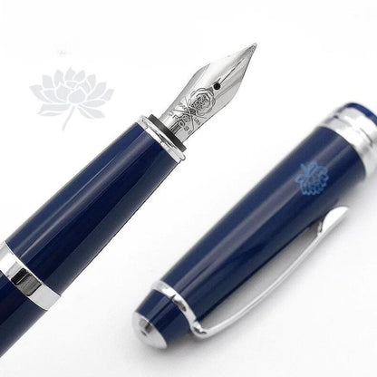 Blue Lotus Fountain Pen