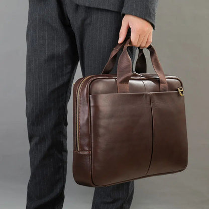 Ascend Executive Leather Briefcase