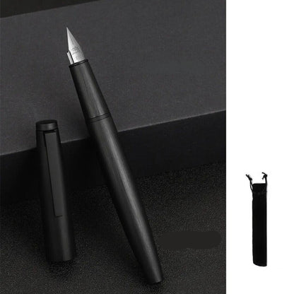 Silver Black Fountain Pen