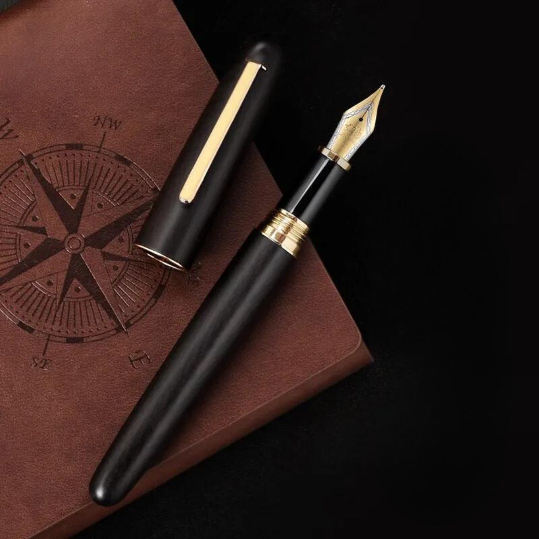 Golden Wood Fountain Pen