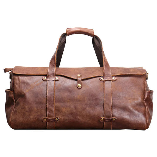 Leather Crossbody Travel Bag