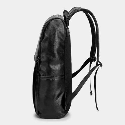 PU Leather Laptop Backpack