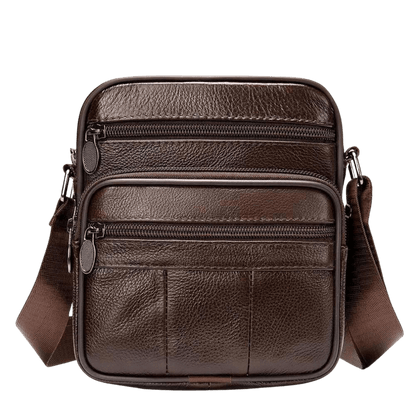 Basic Leather Crossbody Bag