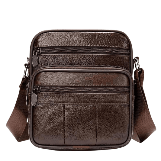 Basic Leather Crossbody Bag