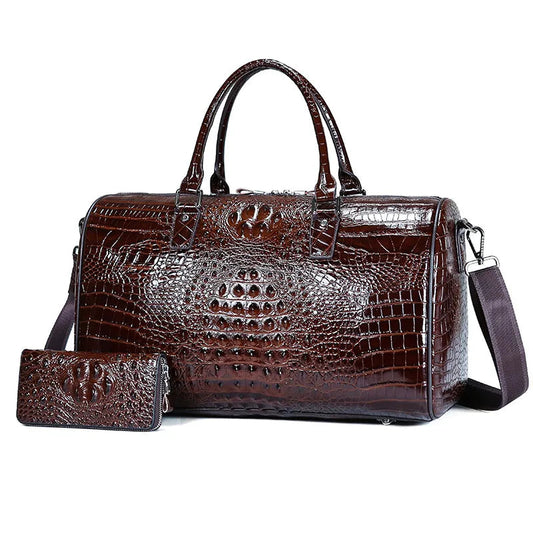 Men's Crocodile Leather Bag