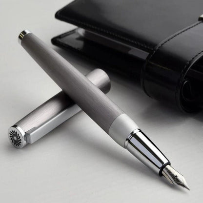 Executive Steel Fountain Pen