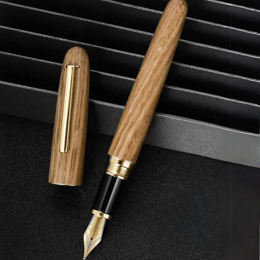 Golden Wood Fountain Pen