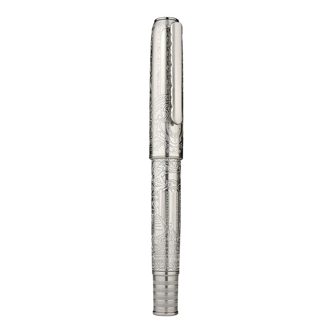 Silver Relief Fountain Pen