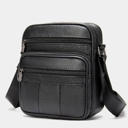 Basic Leather Crossbody Bag