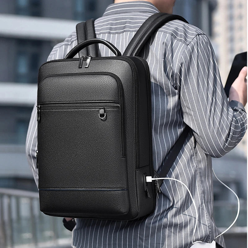 Leather Executive Backpack