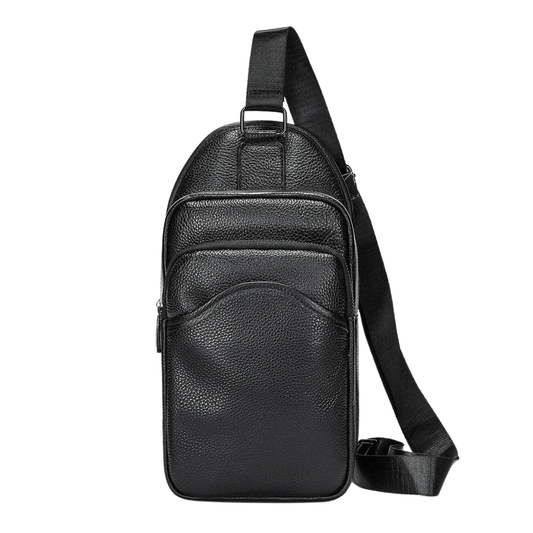 Midnight Elegance Men's Shoulder Bag