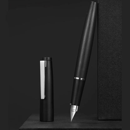 Silver Black Fountain Pen