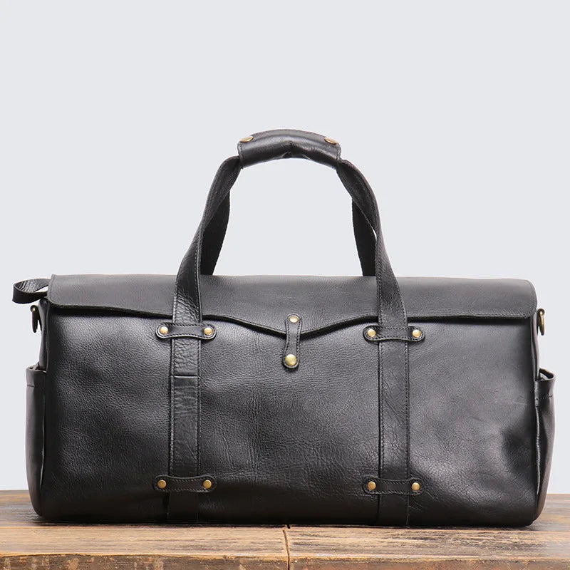 Leather Crossbody Travel Bag