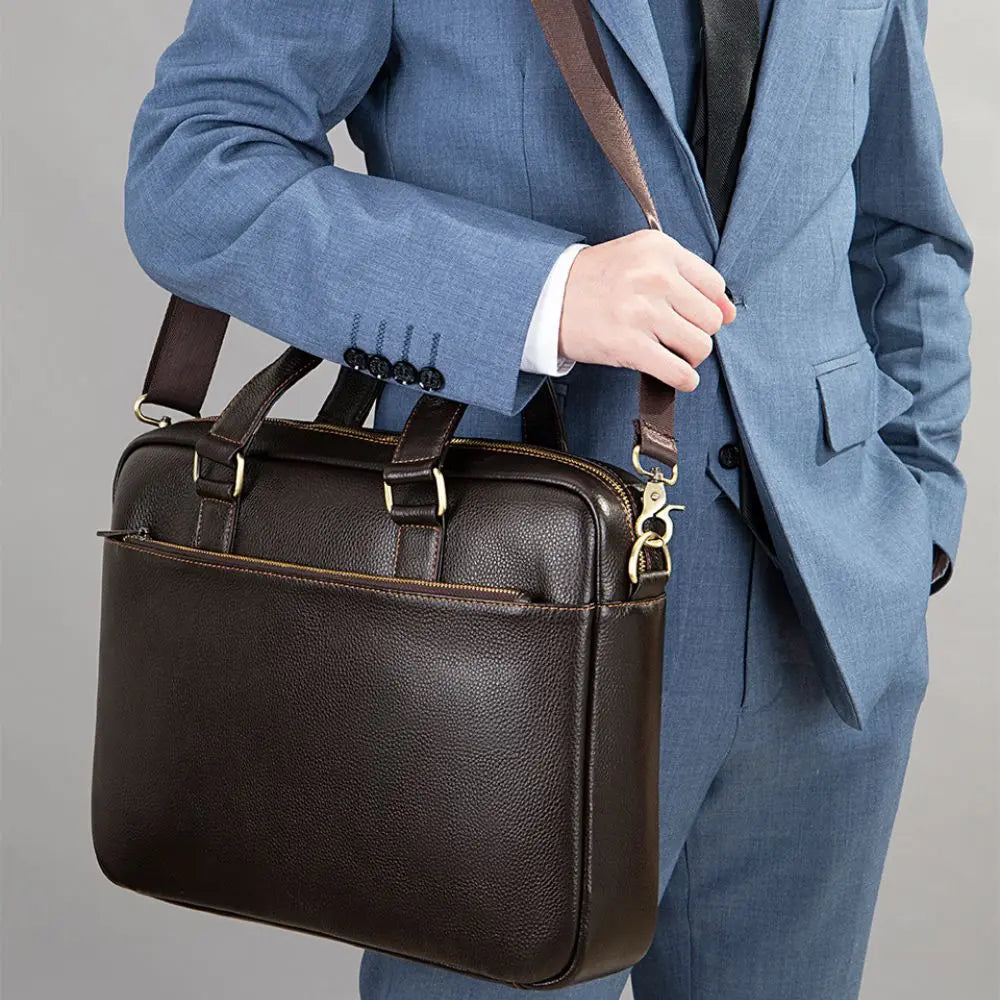 Atlas Leather Executive Briefcase