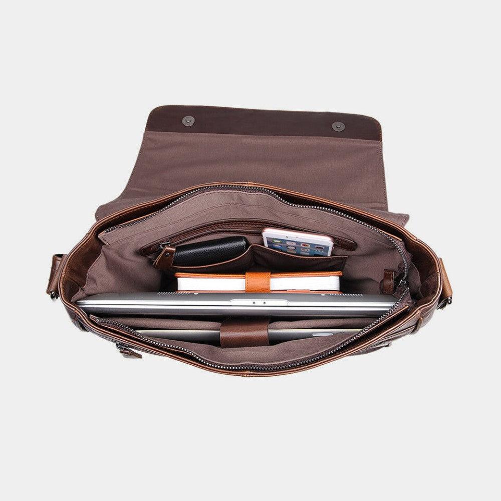 Urban Leather Men's Messenger Bag