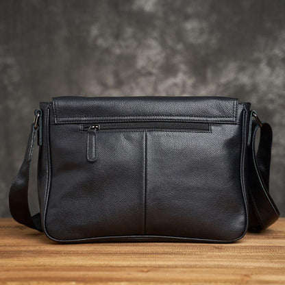 Executive Leather Messenger Bag