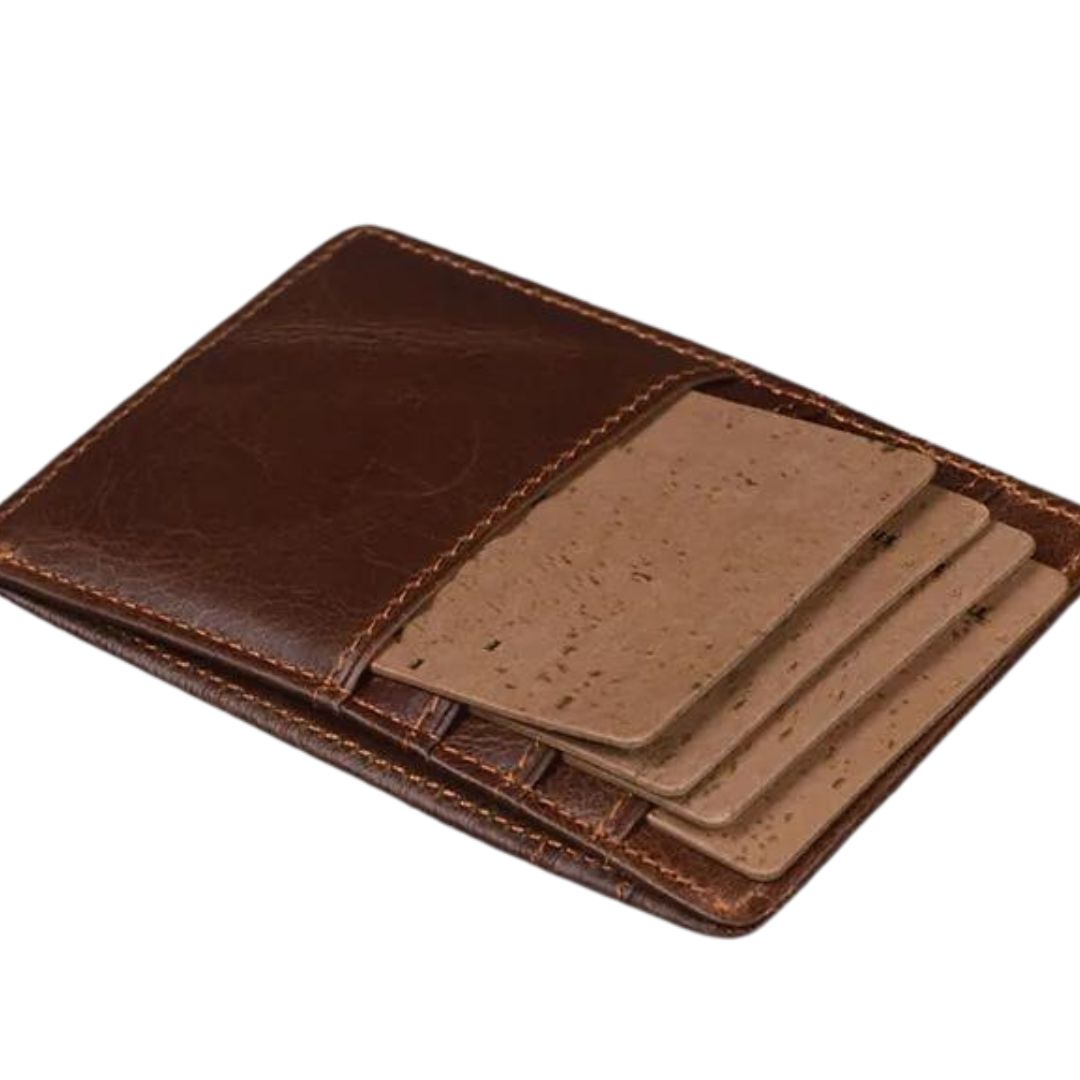 Compact and Versatile Leather Wallet