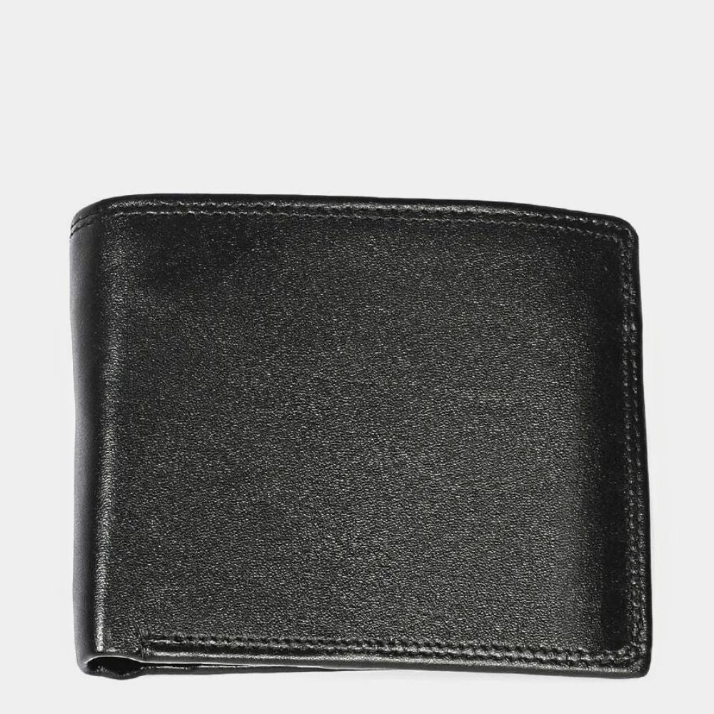 Basic RFID Men's Leather Pocket Wallet