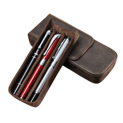 Small Leather Pen Case