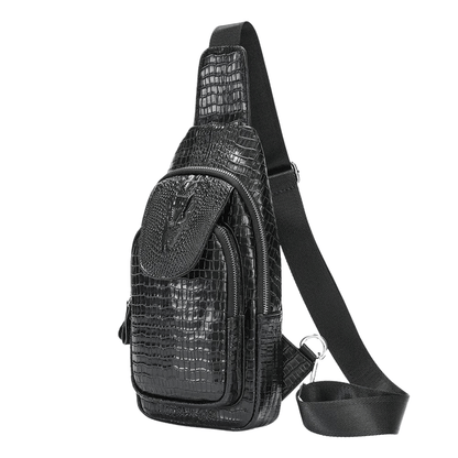 Crocodile Men's Shoulder Bag