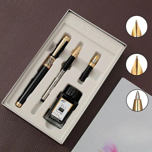 Luxury Gold Triad Pen Set