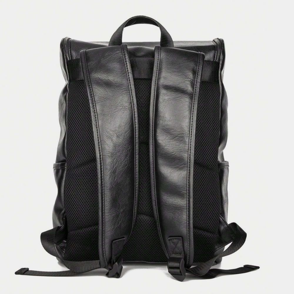 PU Leather Laptop Backpack