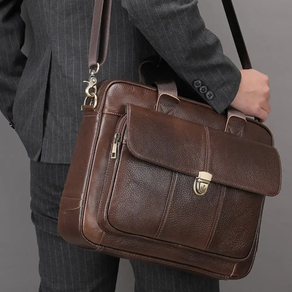 Elegance Genuine Leather Briefcase